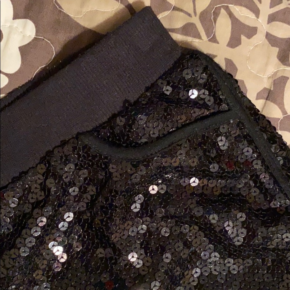 2 Sequin Retro Vintage Disco Nights Shorts - image 7